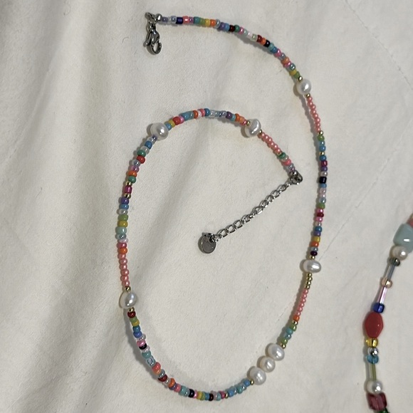 Two Beaded Necklaces for Layering - Picture 4 of 6